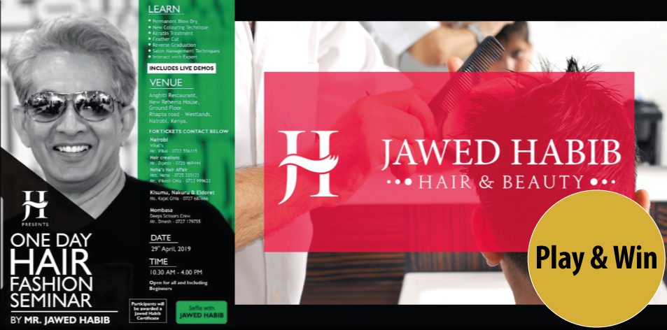 Jawed Habib's Hair Seminar-29th Of April- We Have 2 Tickets To Give Away!