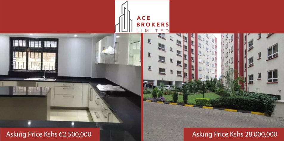 Ace Brokers Limited- 3 Bedroom Apartment & 5 Bedroom Villa For Sale!