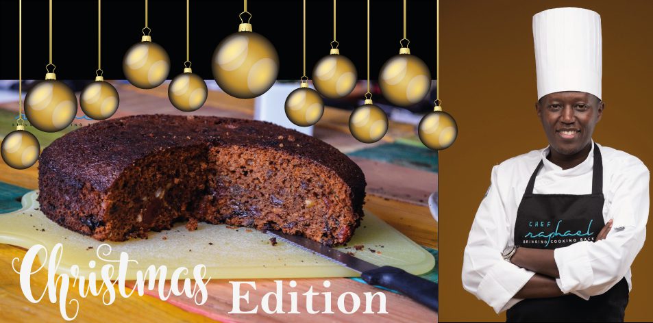 Christmas spiced fruit cake