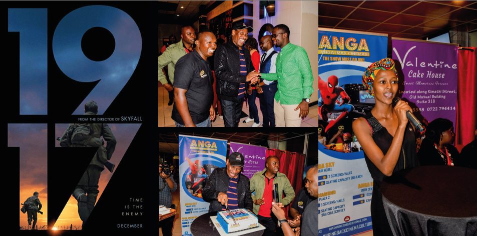 1917 Movie Premier- At ANGA Panari Sky- 31st January 2020- Guest Of Honour EZEKIEL MUTUA ,CEO KFCB