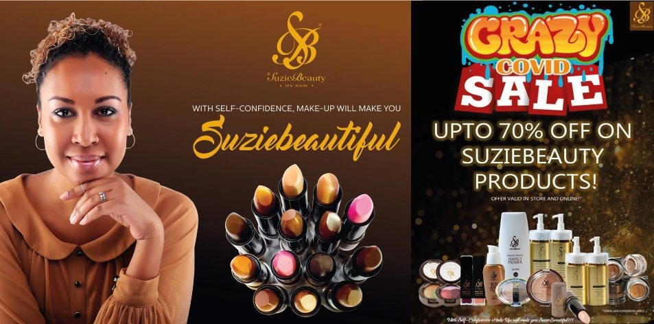 SuzieBeauty: CRAZY COVID SALE- Up to 70% Off On SuzieBeauty Products