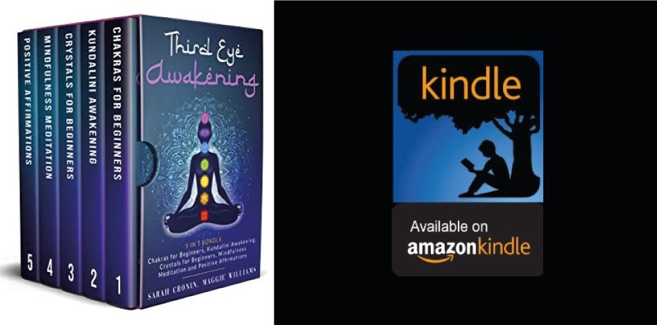 Amazon Kindle- H&S Magazine's Recommended Book Of The Week- Sarah Cronin- Third Eye Awakening: 5 in 1 Bundle: Chakras for Beginners, Reiki Healing, Kundalini Awakening, Crystals for Beginners, Mindfulness Meditation and Positive Affirmations Kindle Edition