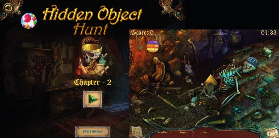 H&S Kill Time- Online Game Of The Week- Hidden Object Hunt