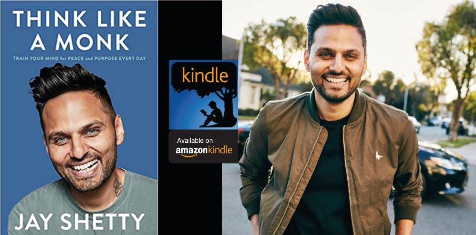 Amazon Kindle- H&S Magazine's Recommended Book Of The Week- Jay Shetty - Think Like a Monk: Train Your Mind for Peace and Purpose Every Day