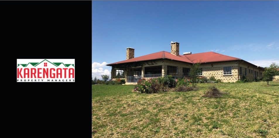 5 Bedroom House With Extensive Servants Quarters & Stables Standing On 14 acres With Stunning Views Of The Rift Valley