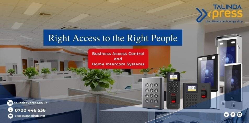 Talinda Express: Right Access to the Right People- Business Access Control & Home Intercom Systems