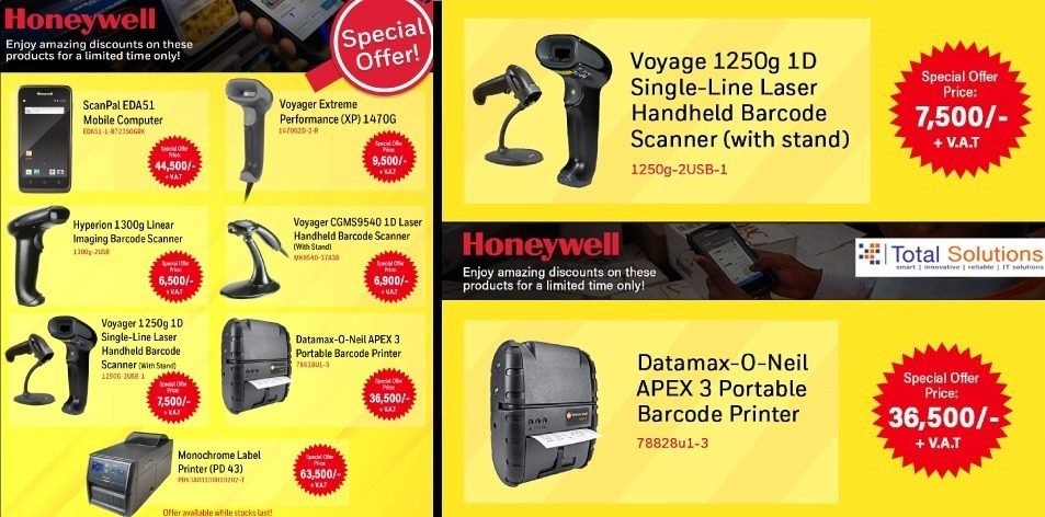 Total Solutions Ltd: Honeywell: Enjoy Amazing Discounts On These Products For A Limited Time Only!