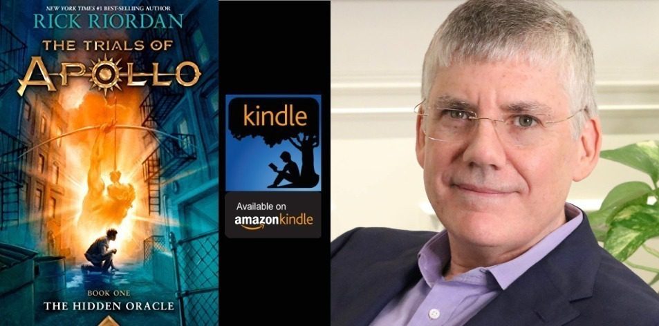 Amazon Kindle- H&S Magazine's Recommended Book Of The Week- Rick Riordan- The Trials of Apollo, Book One: The Hidden Oracle