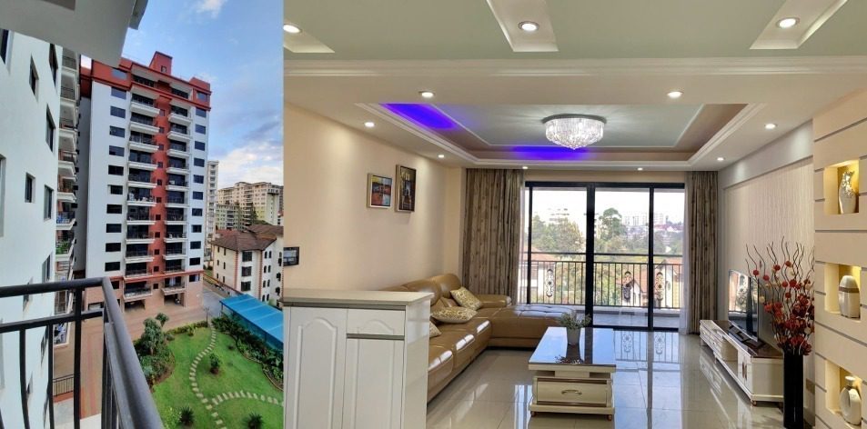 3 Bedroom apartments located in Kilimani, Denis Pritt Road within a 500 meter radius of prestigious shopping malls, schools, restaurants, offices etc.