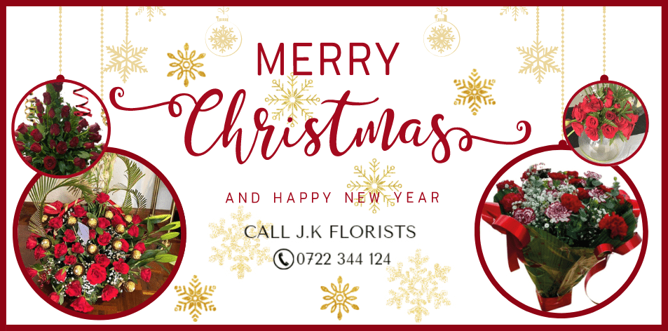 J.K. Florists Wishes You A Very Merry Christmas!