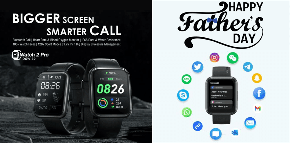 Oraimo Smart Watch 2 Pro: The Perfect Father's Day Gift For The Modern Dad