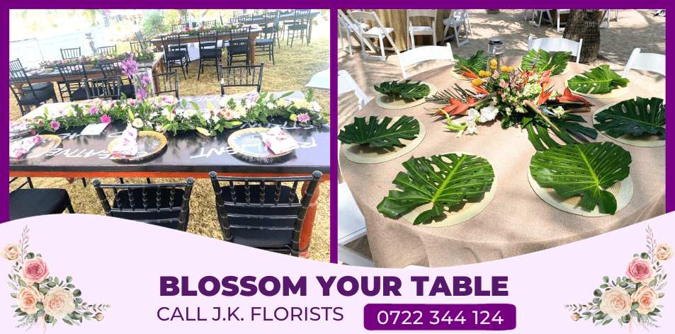 J.K. Florists: Blossom Your Table