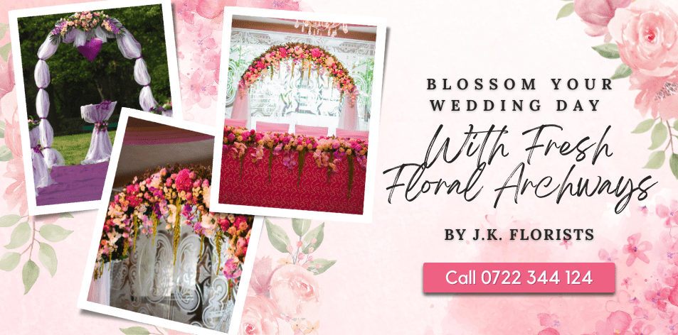 Blossom Your Wedding Day With Fresh Floral Archways by J.K. Florists