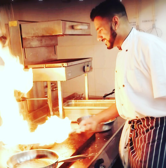 Chef Khan In Action
