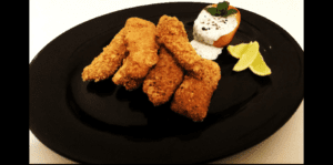 Fish Fingers With Tartar Sauce