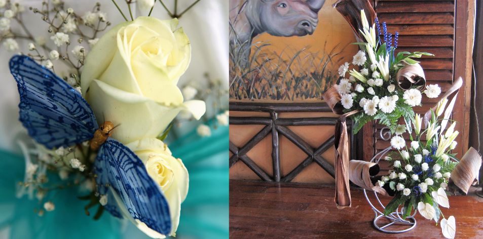 Blue Floral Arrangements- Let's Go Blue With J.K. Florists