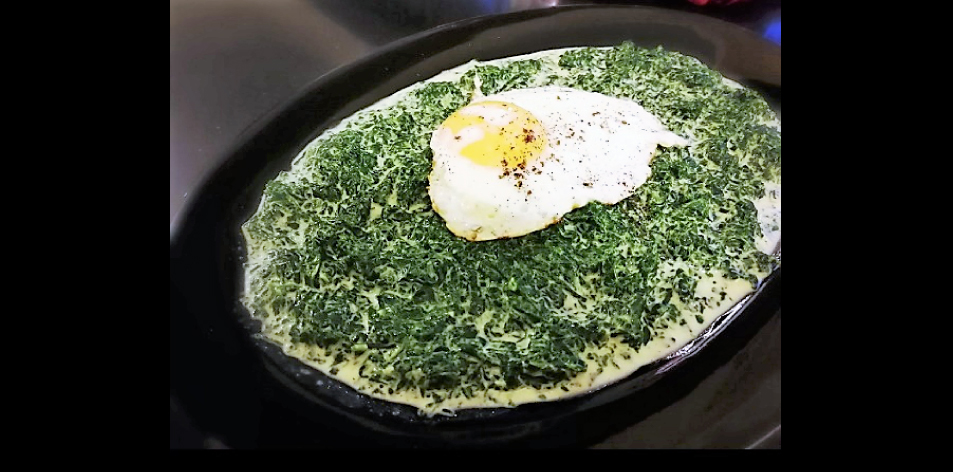 Coconut Creamed Spinach - By Chef Khan