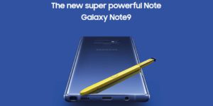 SAMSUNG GALAXY Note9