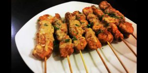 chicken skewers