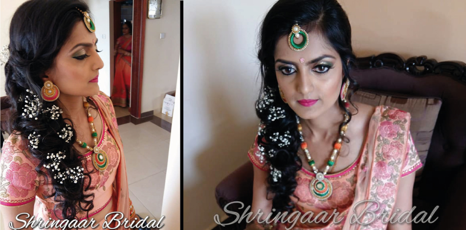 Bridal Mehndi Party Look By Shringaar Bridal