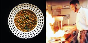 Baked Beans Cooked In Coriander Sauce By Chef Khan