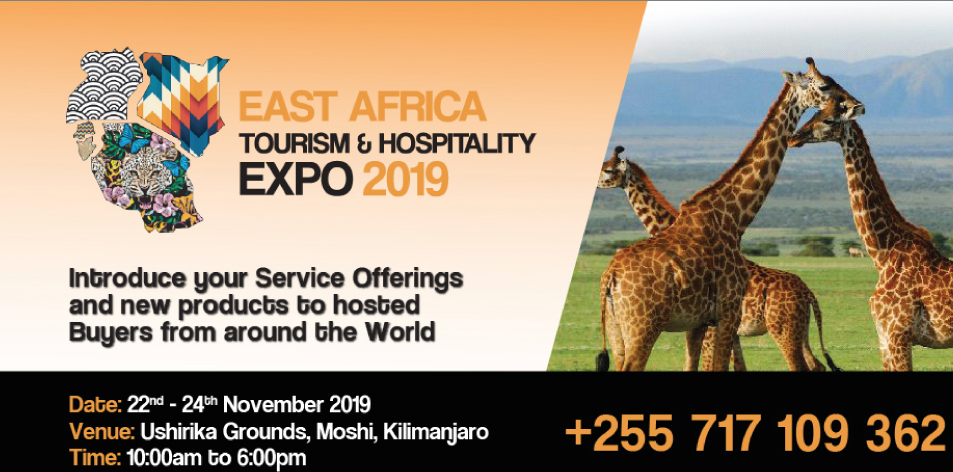 EAST AFRICA TOURISM & HOSPITALITY EXPO 2019- 22nd-24th November 2019