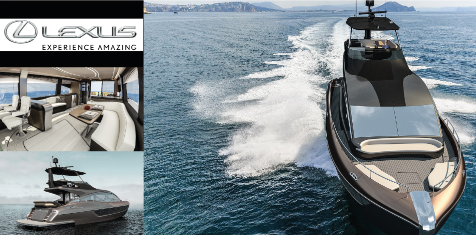H&S Magazine Watercraft Of The Week- Lexus LY 650 Yacht: Global Debut