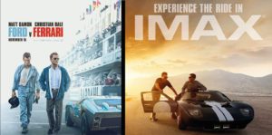 ANGA IMAX- 15th-21st Nov 2019- FORD VS FERRARI