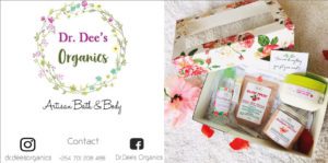 Valentines Day Dr.Dee’s Organics Handmade Aromatherapy Spa Gift For Her