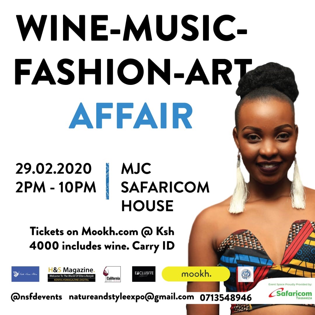 Wine -Music - Fashion - Art Affair - To Be Held On The 29th Of Feb!