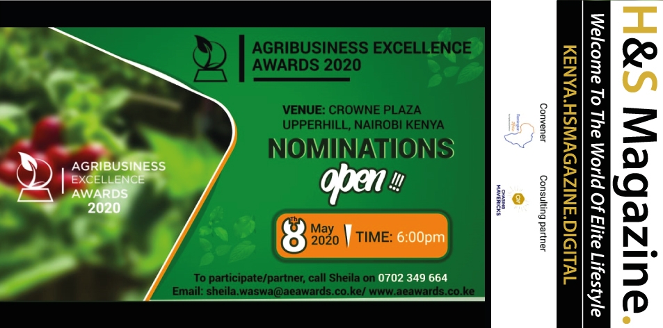 2nd Annual Agribusiness Excellence Awards-2020- 8th Of May 2020, Crowne Plaza Hotel, Nairobi