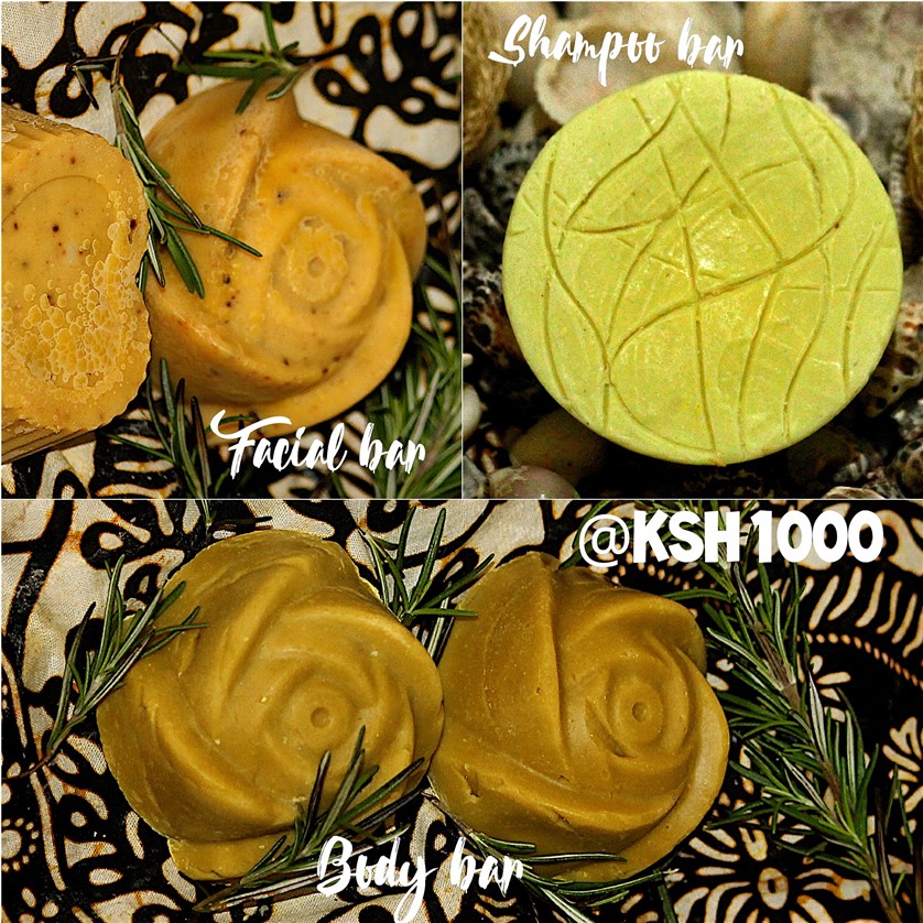 Sanaa.Tu- An Offer You Won't Hide Your Face From! This Ramadhan treat your skin and hair to All Natural Products: Shampoo Bars for you and your pet, Body bars a Facial Bars. This season we offer you 3 bars for only Ksh 1000