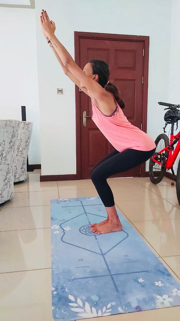 yoga posture for core