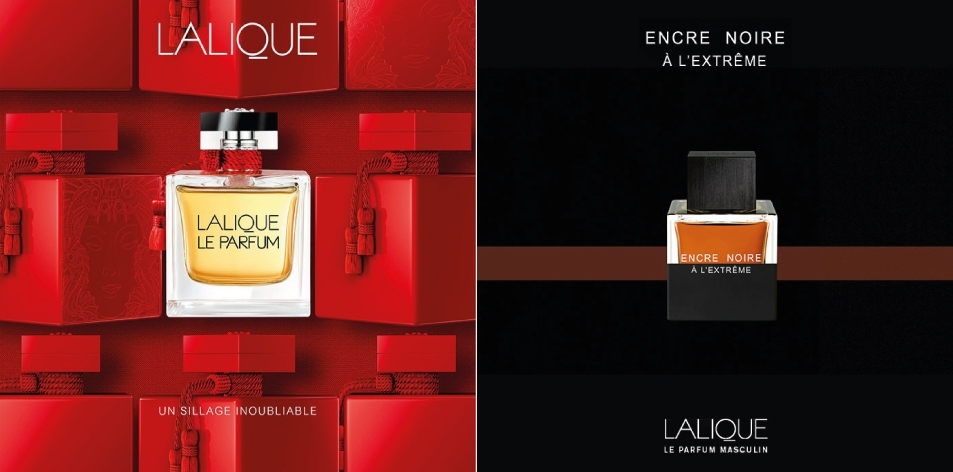 H&S Recommended Fragrance of The Week- LALIQUE- For Him: ENCRE NOIRE À L’EXTRÊME, EAU DE PARFUM & For Her: LALIQUE LE PARFUM, EAU DE PARFUM