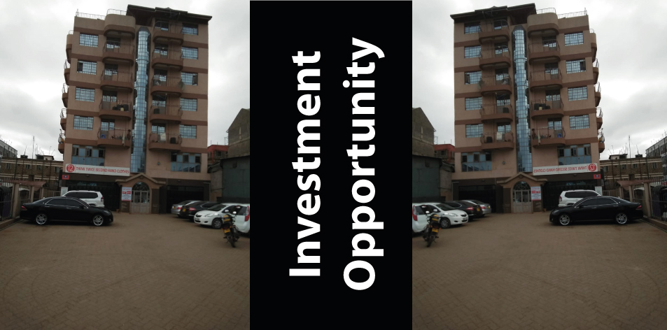 Investment Opportunity Think Twice Apartment Building, Rental Income Of Kshs 1,040,000