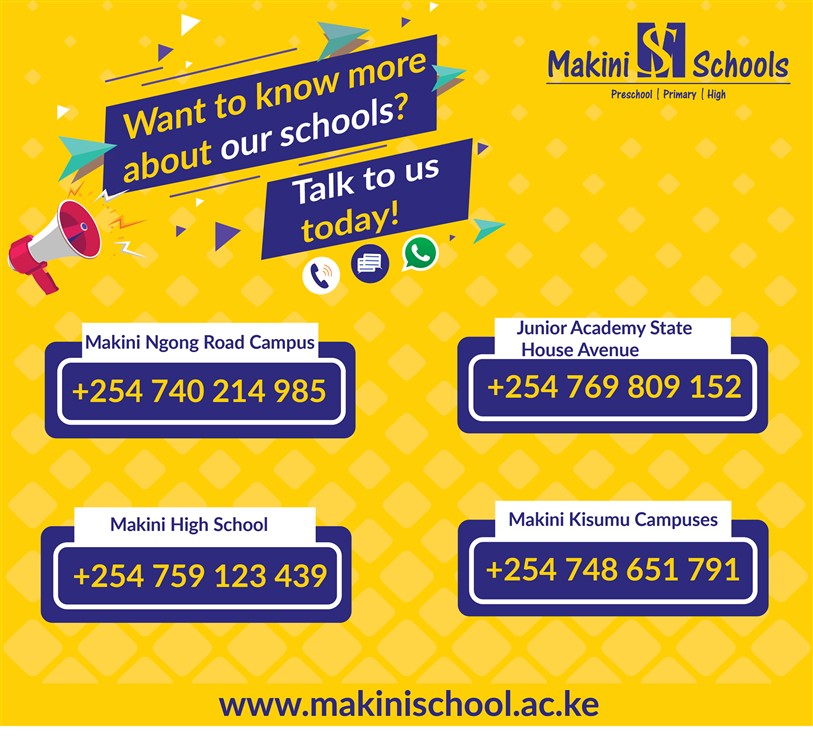 Makini School Contacts