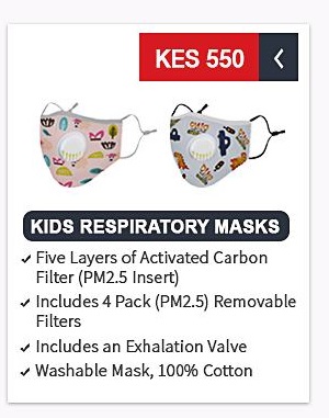 Kids Respiratory Masks