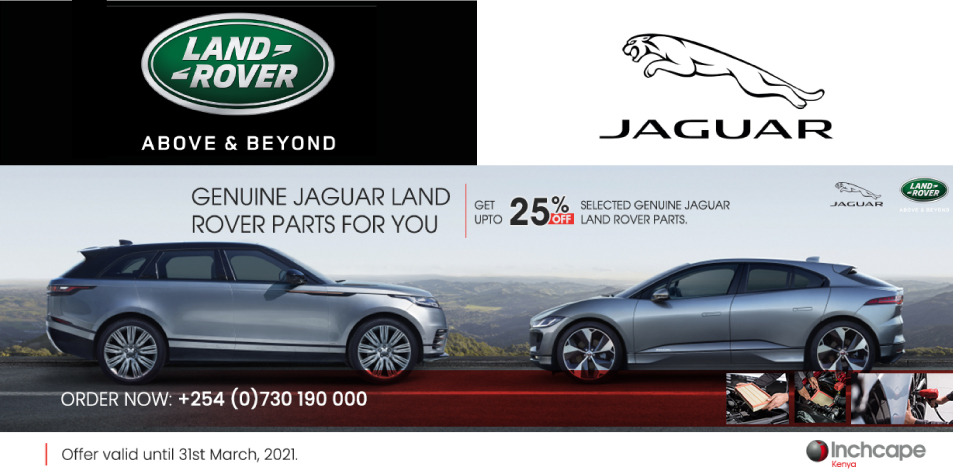 INCHCAPE KENYA LIMITED- Keep your Jaguar Land Rover a Jaguar Land Rover.