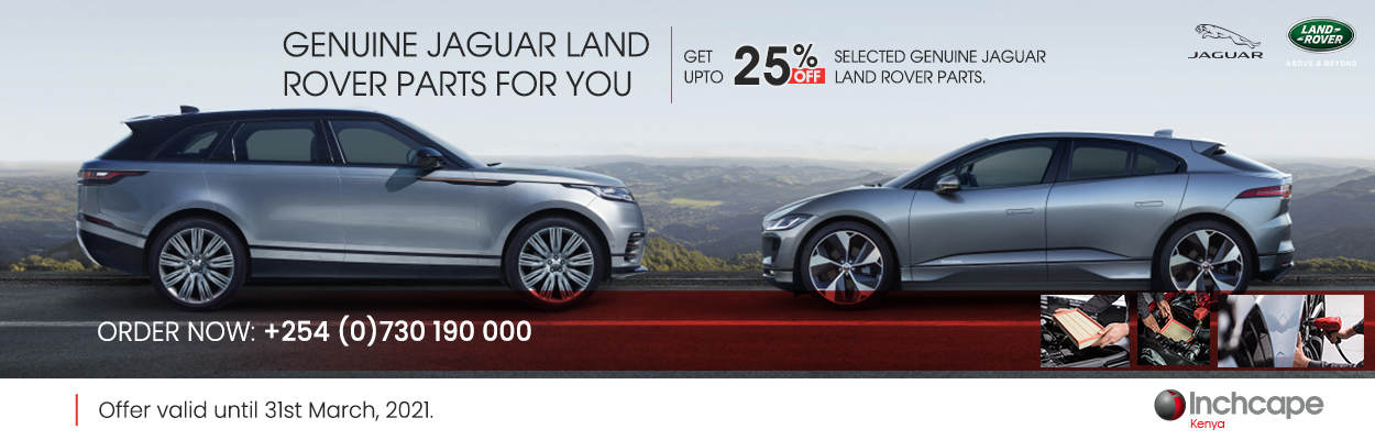 Template- INCHCAPE KENYA LIMITED- Keep your Jaguar Land Rover a Jaguar Land Rover.