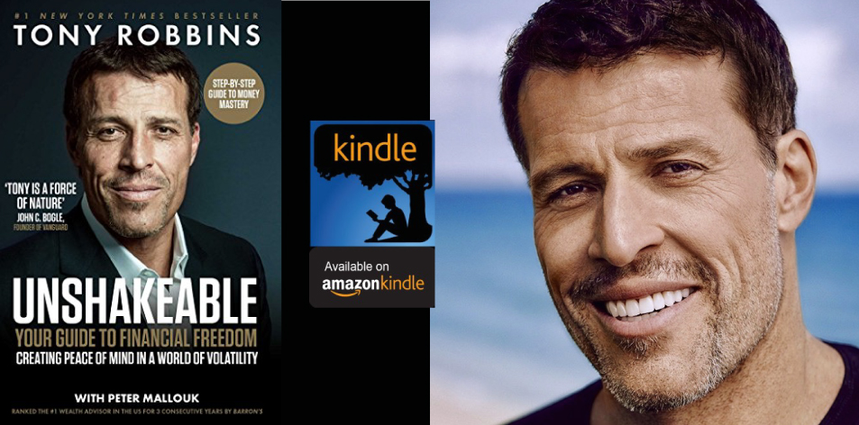 Amazon Kindle- H&S Magazine's Recommended Book Of The Week- Tony Robbins- Unshakeable: Your Guide to Financial Freedom