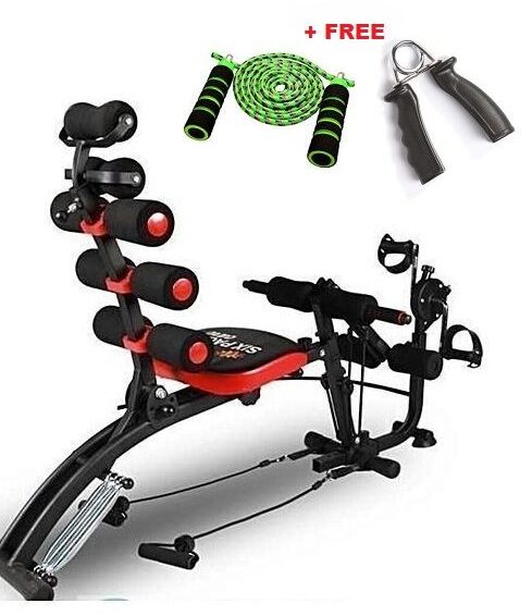 Six Pack Care ABS Fitness Machine +Pedals+skipping rope+handgrip
