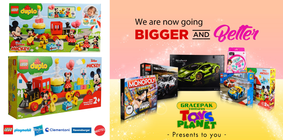 GRACEPAK Ventures- TOYS PLANET: We Are Now Going BIGGER And BETTER