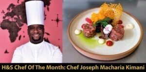 Chef Joseph Macharia