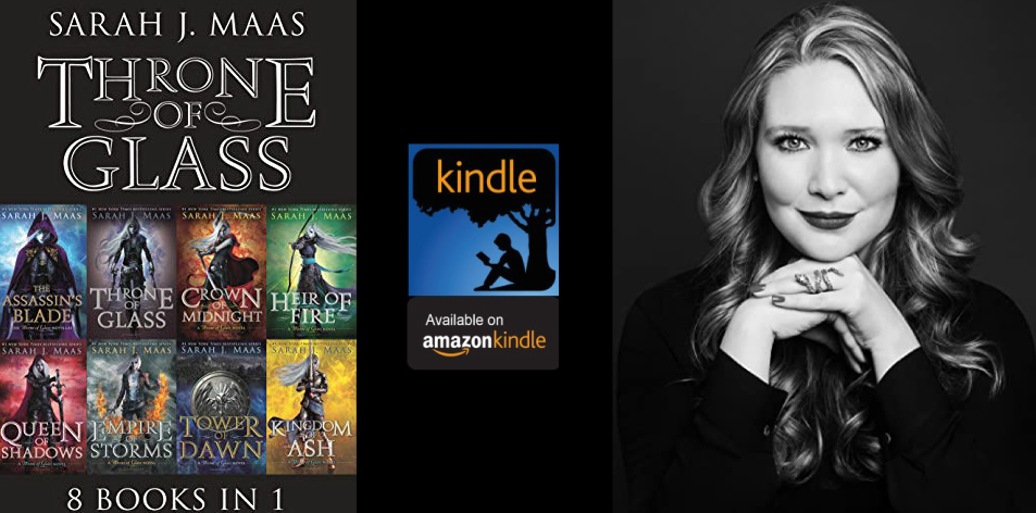 Amazon Kindle- H&S Magazine's Recommended Book Of The Week- Sarah J. Maas - Throne of Glass eBook Bundle: An 8 Book Bundle