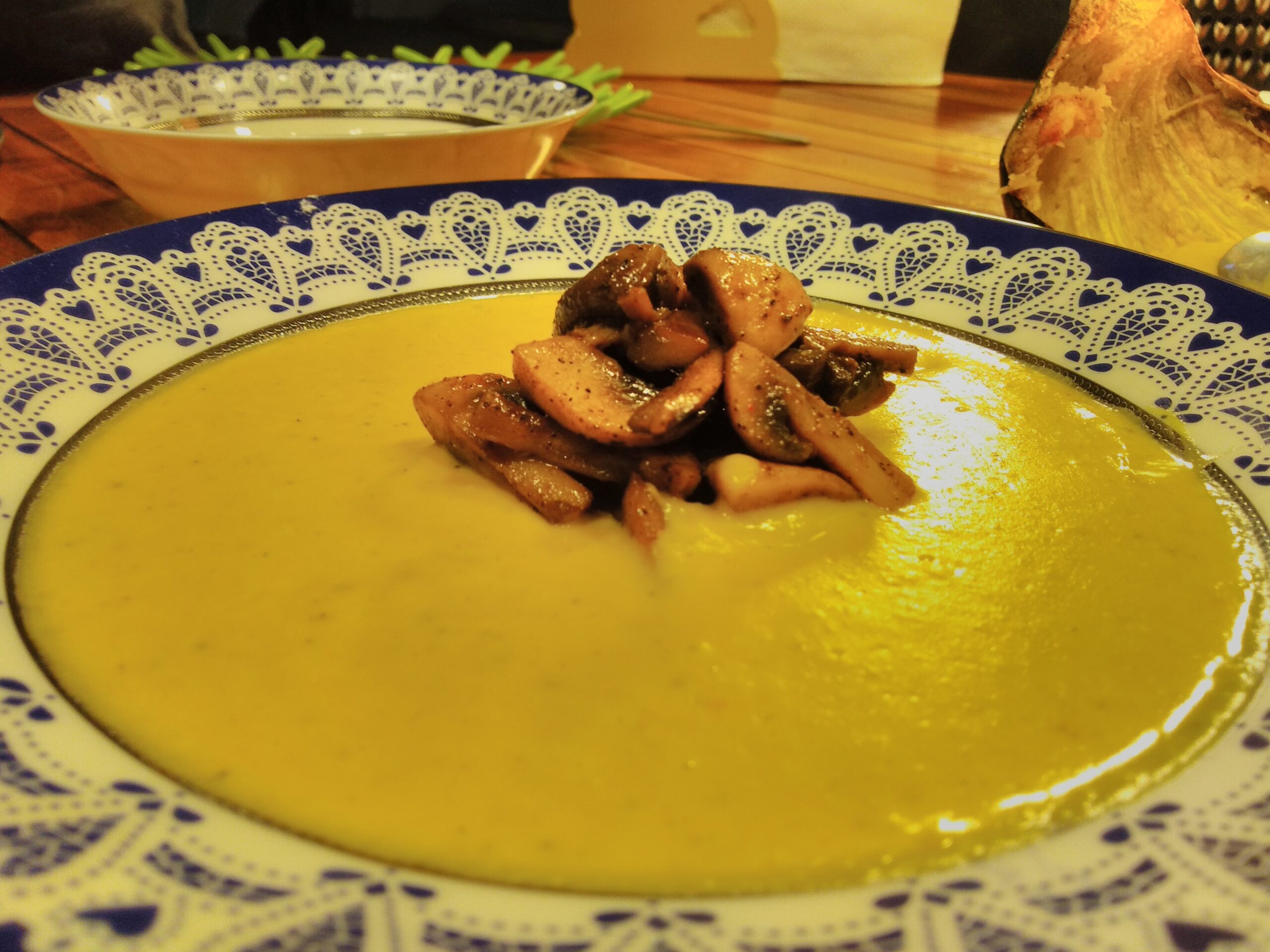 Parmesan Pumpkin Soup