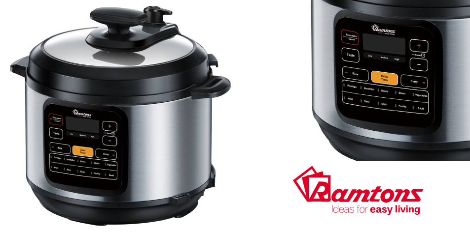 Ramtons Presents- The RM/582-Electric Pressure Cooker