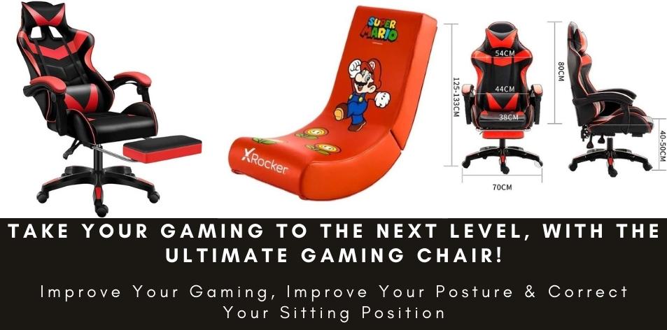 Take Your Gaming To The Next Level, With The Ultimate Gaming Chair!