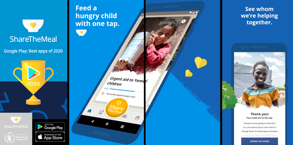 Hunger Is Entirely Solvable With United Nations World Food Programme: ShareTheMeal