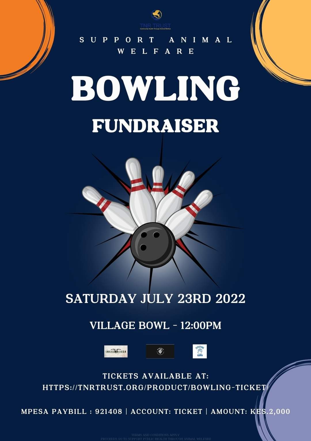 TNR Trust- Bowling Fundraiser