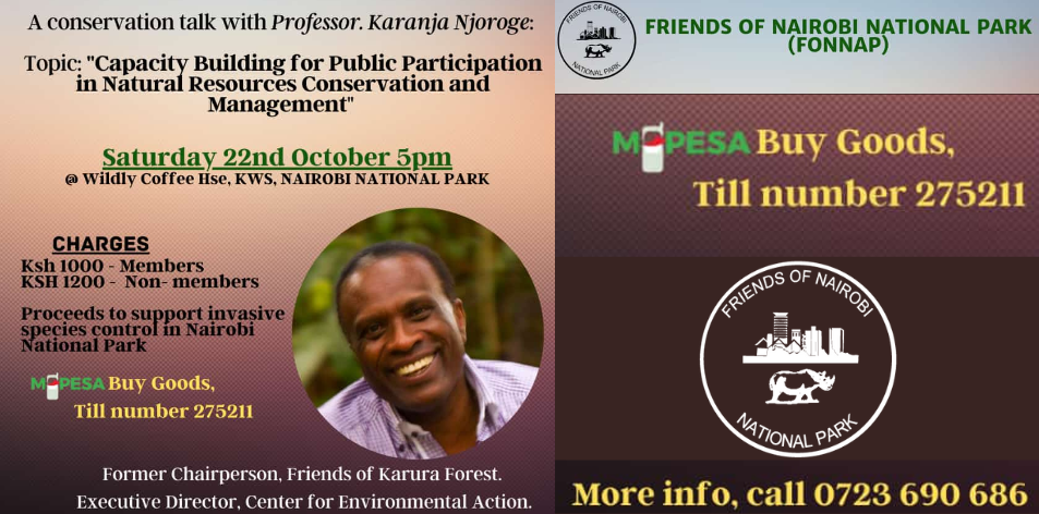 FoNNaP: A Conservation Talk With Professor Karanja Njoroge